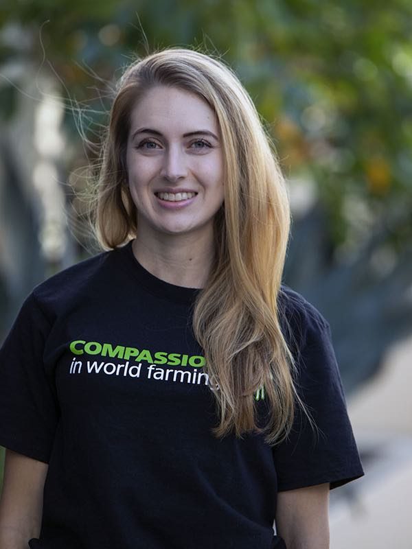 Allie Molinaro
Campaigns Coordinator
Compassion in World Farming